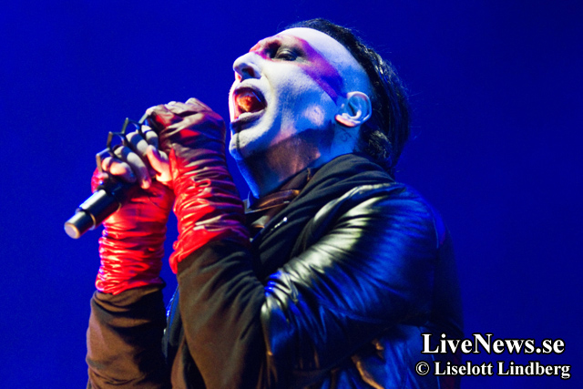 Rob Zombie och Marilyn Manson på Hovet