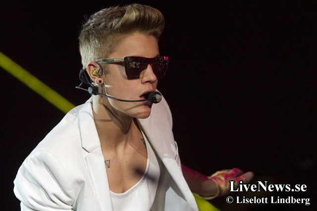 Justin Bieber på Ericsson Globe Arena